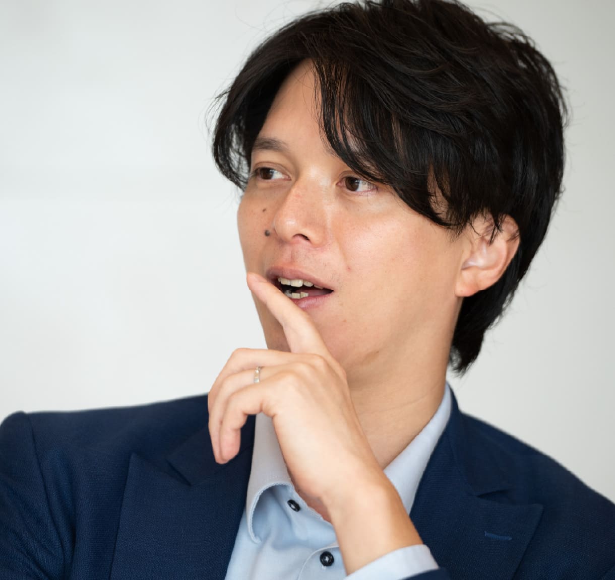 中野 壮一郎が発言中の写真
