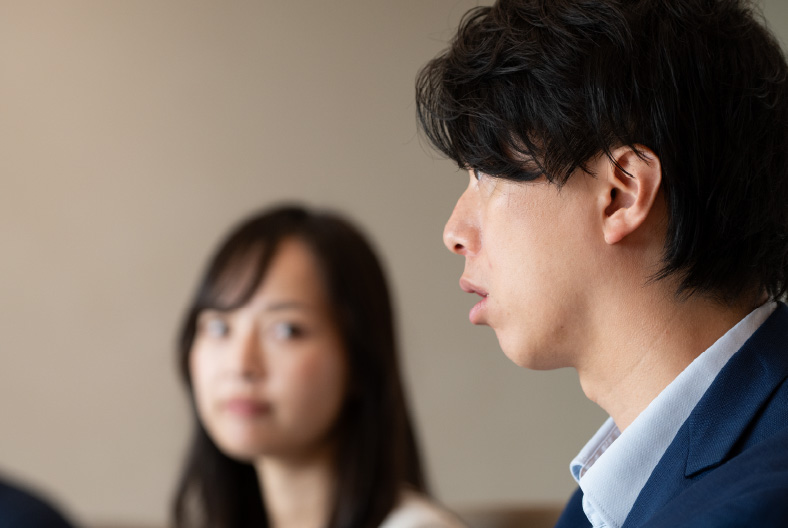 中野 壮一郎が発言中の写真